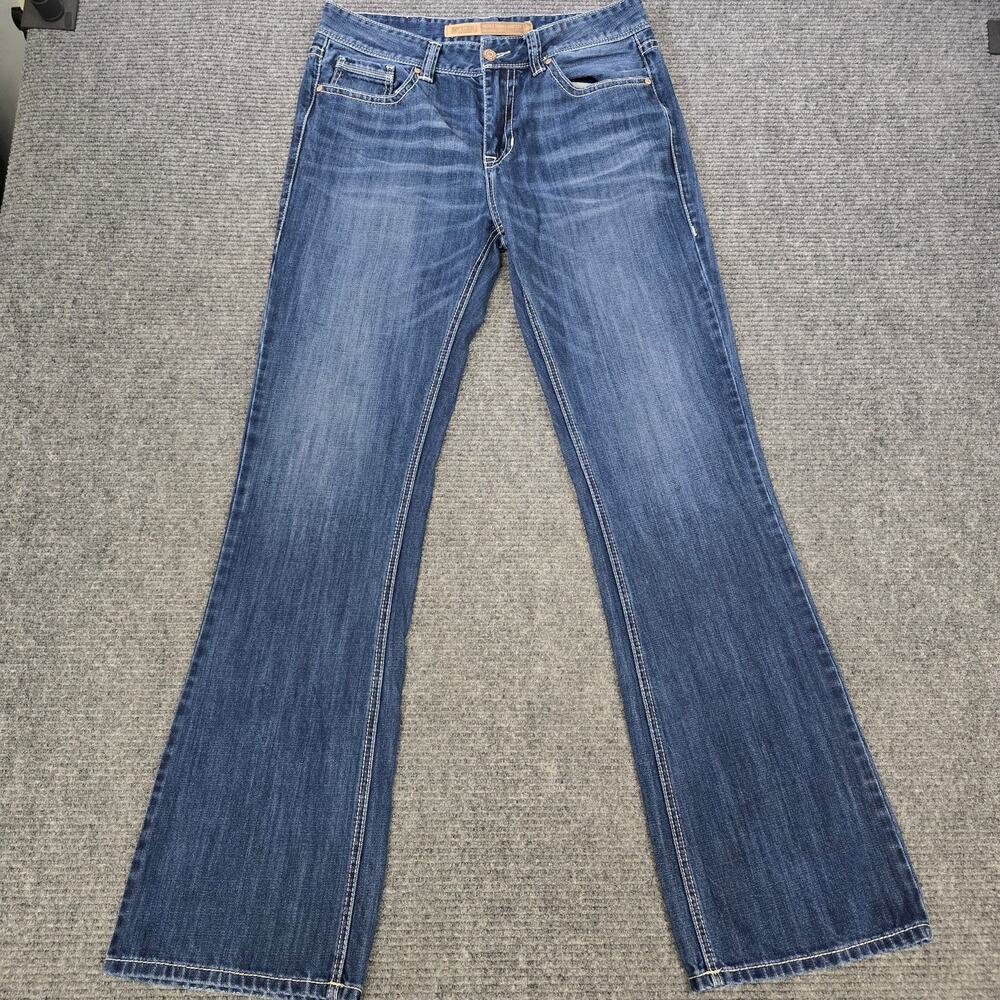 Rock & Roll Cowboy Double Barrel Jeans Mens 34x38 Blue Relaxed Bootcut